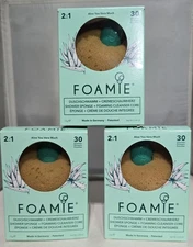 3×2 in 1 Foamie Alo You Vera Much Shower Sponge + Foaming Cleanser Core