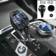 LHD Kristall Schaltknauf Knopf Für BMW MGU Chassis 3er G20 G21 2020-2022 3er/Set