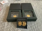 2 x 1/1000 oz Gold Double Eagle Coin With COA & Box 2024 Limited Edition