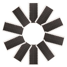 10 Sheets Wig Film Baby Hair Tape Tabs Double Sided Adhesive Extension