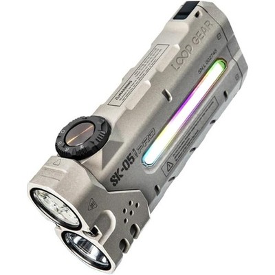 High Power 4360 Lumens 8000mAh Rechargeable LED Flashlight Power Bank 3-in-1