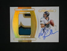 2024 Panini Flawless #PA-MBL Mark Brunell Patch Autographs #/25