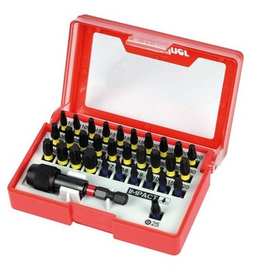 Bit Box 32 tlg.  IMPACT  Bithalter mit Magnet und Schnellwechselfutter 955106770