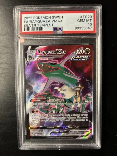Rayquaza VMAX TG20/TG30 | Sword & Shield - Silver Tempest Trainer Gallery PSA 10