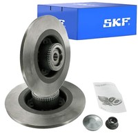 2X SKF Bremsscheiben Hinten 274Mm Voll Passend FÜR Renault Megane ScÉNic | Vkbd