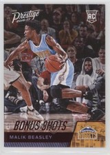 2016 Panini Prestige Rookies Bonus Shots Red 64/75 Malik Beasley Rookie RC 00am