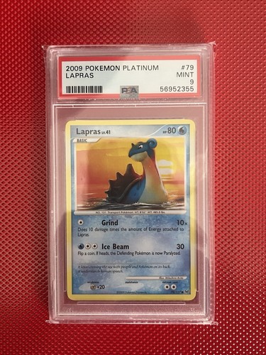 Lapras graded PSA 9 for sale on eBay