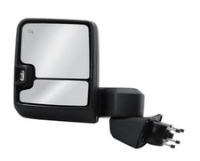 Driver Left Side Door Towing Mirror Power Heated Glass Basic Driver LH Side