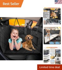 Waterproof Dog Car Seat Cover  Extender, Non-Slip Design for Safety