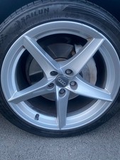 AUDI Original 18in Alloy Wheels - 5-Arm Star  Design I’ll take as fitted same ti