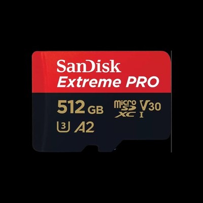 SanDisk Extreme Pro Micro Sdxc Memory Card 512GB Class 10 UHS-I U3 200/140MB/s R