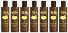 Lot Of 7 Sun Bum Premium Sunscreen Browning Lotion SPF 15 8.5 oz New Lot Of 7