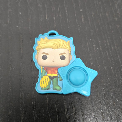 Kinder Joy Egg DC Comics Aquaman Funko Pop Bubble Popper Collectible VT269