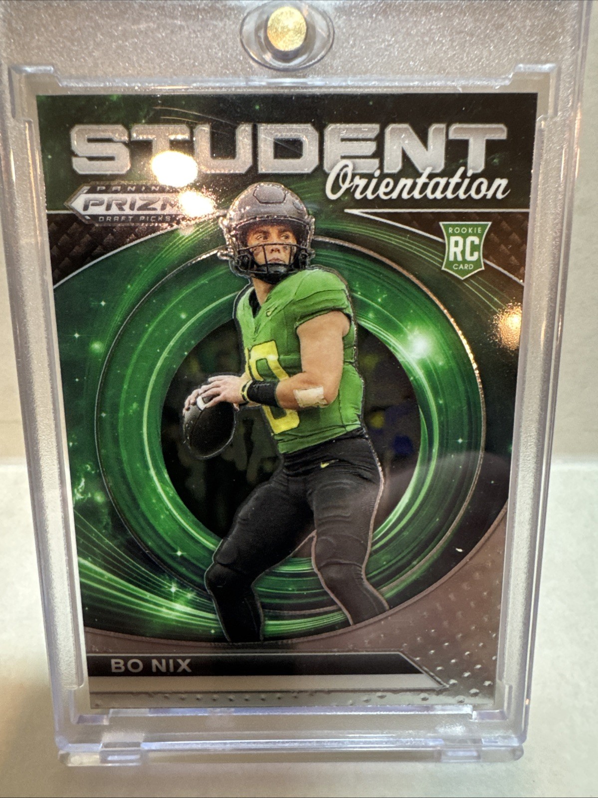 2024 Panini Prizm Draft Picks - Student Orientation Bo Nix #SO-BN (RC)