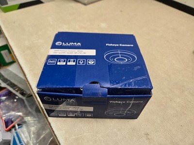 Luma LUM-1220-IP-FE-W 12MP IP Camera Fisheye New Open Box