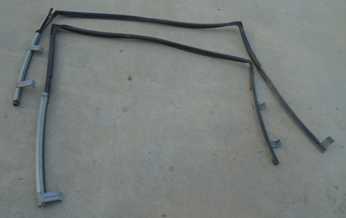 03 04 05 06 07 HONDA ACCORD WINDOW CHANNEL RUBBER WEATHER STRIPPING SEALS 2DR