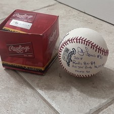 John Franco Autographed signed Baseball Cincinnati Reds ROMLB w/ Inscription COA