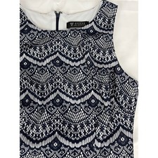 GUESS Los Angeles Black Lace Sleeveless Dress Cocktail Party Size 4
