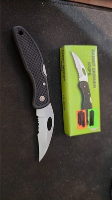 FROST RABBIT SKINNER Lockback 15-492B - 5  Open 3  Closed 2  Blade New Old Stock