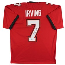 Bucky Irving Signed Tampa Bay Buccaneers Jersey (Beckett) Bucs 2nd Year R B