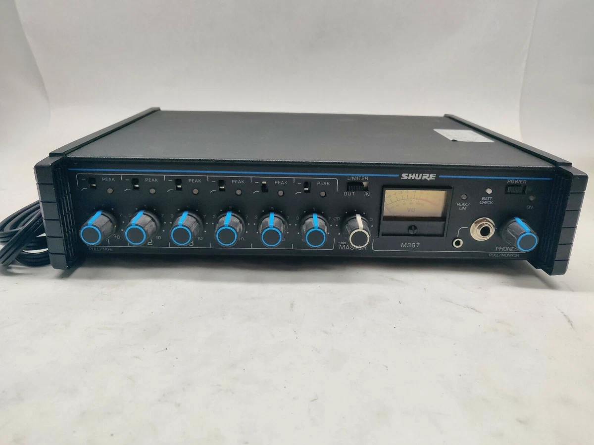 Shure Powered Analog Mixers Mixers for sale | eBay