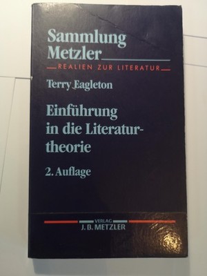Einführung in die Literaturtheorie Terry Eagleton
