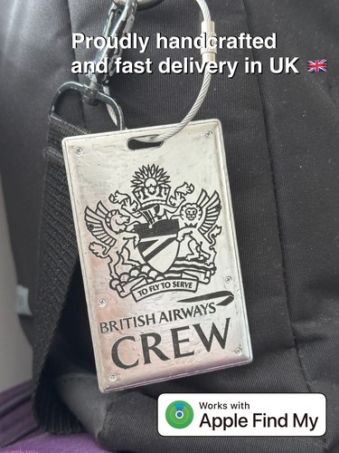 British Airways Crew Personalisiertes Gepäck Global Tracking Air Tag