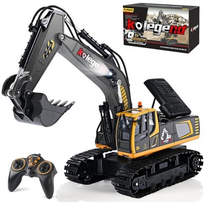 Remote Control Excavator Toy with 11-Channel Full Function