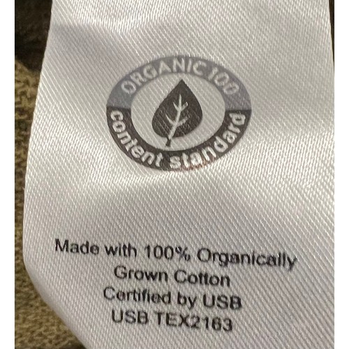 Scotch & Soda Organic Cotton army olive green Bougie grunge sweatshirt XL - Picture 7 of 7
