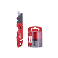 fastback folding utility knife with blade storage and 50-pack general purpose