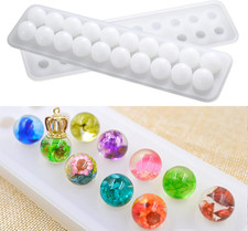 Silicone Beads Pendant Mold Mould Casting Resin for Necklace Bracelet Jewelry Ma