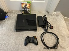 Xbox 360 Slim 250GB Console + 1 Game - Tested & Reset FAST FREE SHIPPING