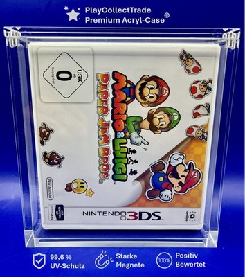 [ Premium Acrylic Case]  Magnetic  UV Protection Games Size: Nintendo 3DS