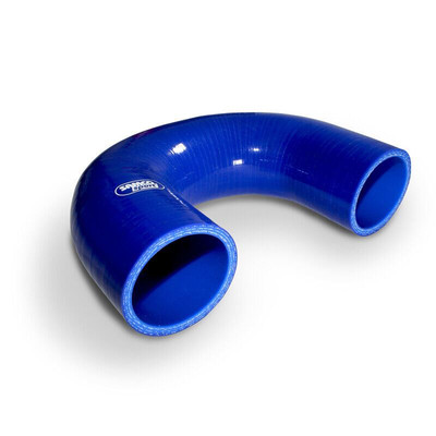 Samco 180 Degree Elbow Bend Silicone Hose Turbo Radiator Engine 3  in Blue