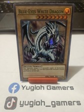 Yu-Gi-Oh Blue Eyes White Dragon LDS2 1st Edition Ultra Rare Light Played