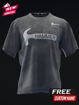 Custom Name HAMMER - NU 2.0 Bowling Jersey Shirt - All Size
