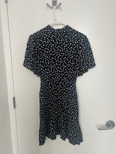 Zara Women’s Polka Dot Summer Mini Dress XS – Breezy, Playful, Chic