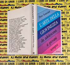 Book Libro L'ARTE DELLA GIOVINEZZA sempre PIERO SCANZIANI 1985 ELVETICA (L25)