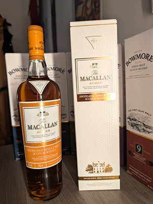 The Macallan Amber Highland Single Malt Scotch Whisky OVP 40% 0,7L