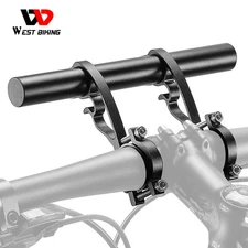 MTB Bike Handlebar Extender Bracket Extension Bicycle Headlight GPS Holder Mount