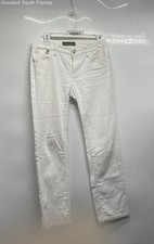 Lauren Ralph Lauren Womens White Flat Front Straight Leg Chino Pants Size 2
