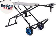 MCSSTAND | Mitering Chop Saw Stand with Powerlift Assist | Heavy-Duty Steel Fram