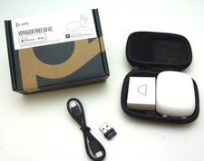 Poly Voyager Free 60 UC MS USB-A Bluetooth Wireless Earbuds in White HP 7Y8L5AA