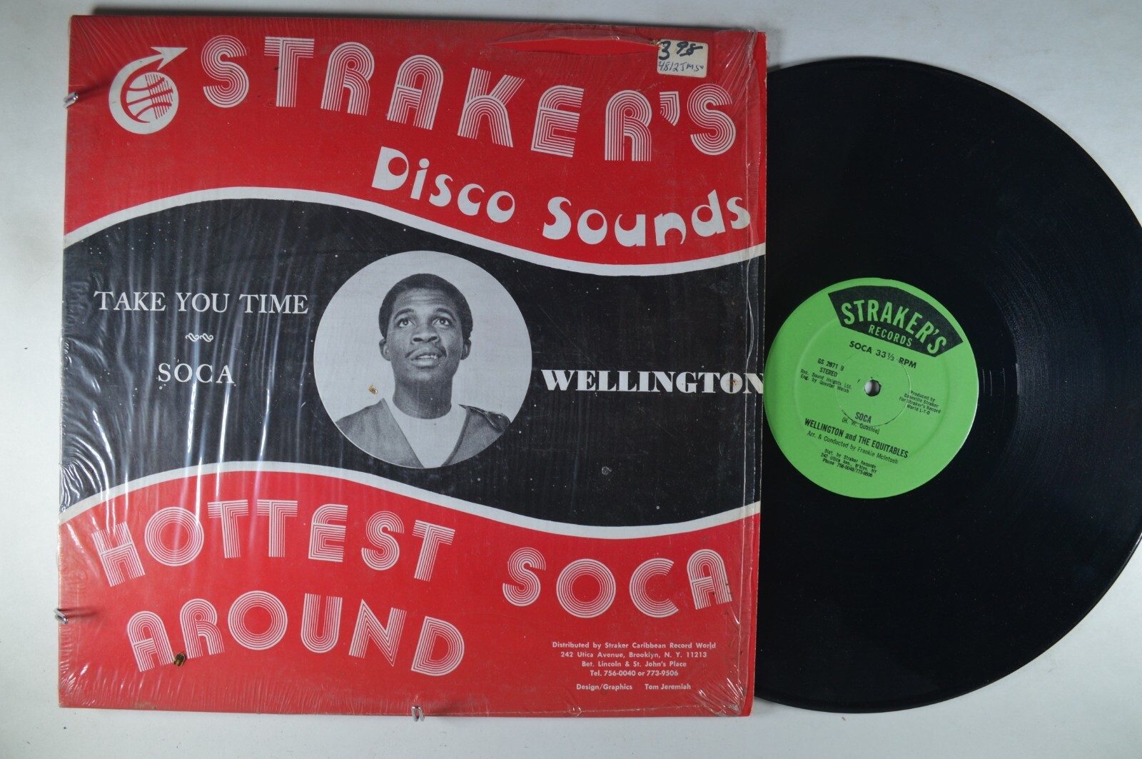 KING WELLINGTON Take You Time LP STRAKER'S SHRINK