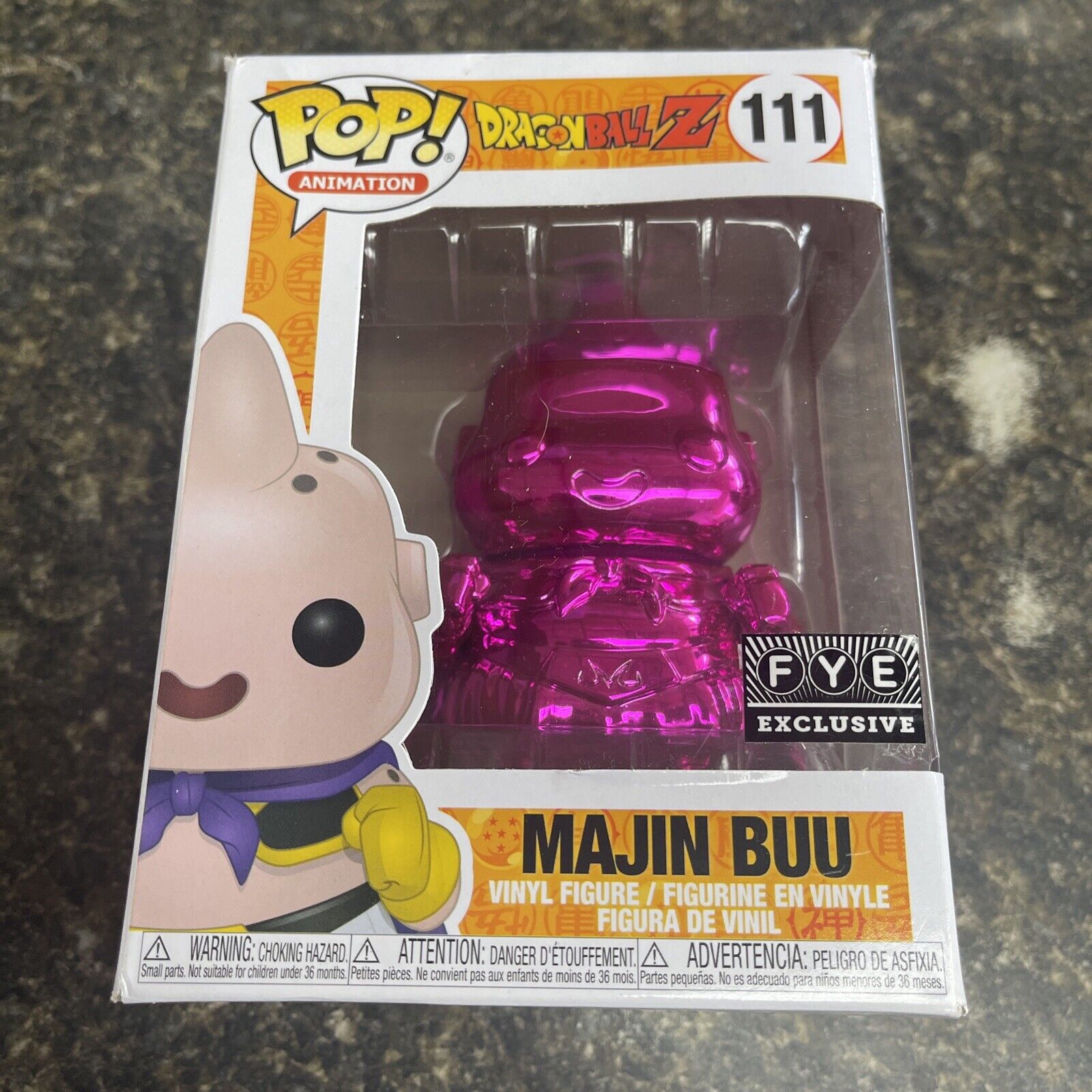 Boneco Funko Dragon Ball Z Majin Boo Buu 111 Pop Animation