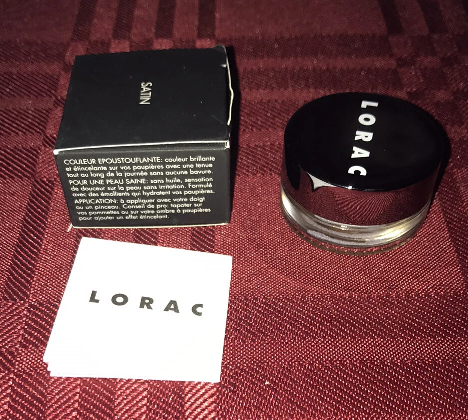 LORAC LUX Diamond Creme Cream Eyeshadow in SATIN Full size new in box - Image 4 of 4