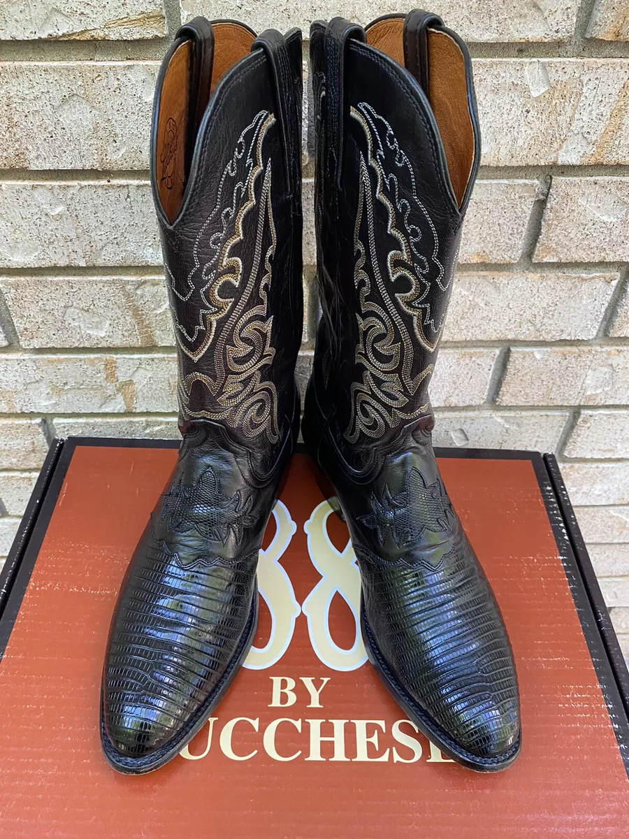 Lucchese teju lizard boots online
