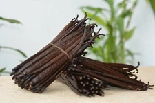 Ceylon Vanilla Beans 100% Natural Organic Grade A+  17cm  - 3 / 6 / 10 pcs