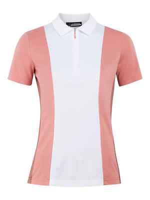 J Lindeberg Women's EVELINA Golf POLO GWJT07438 S125 Pink
