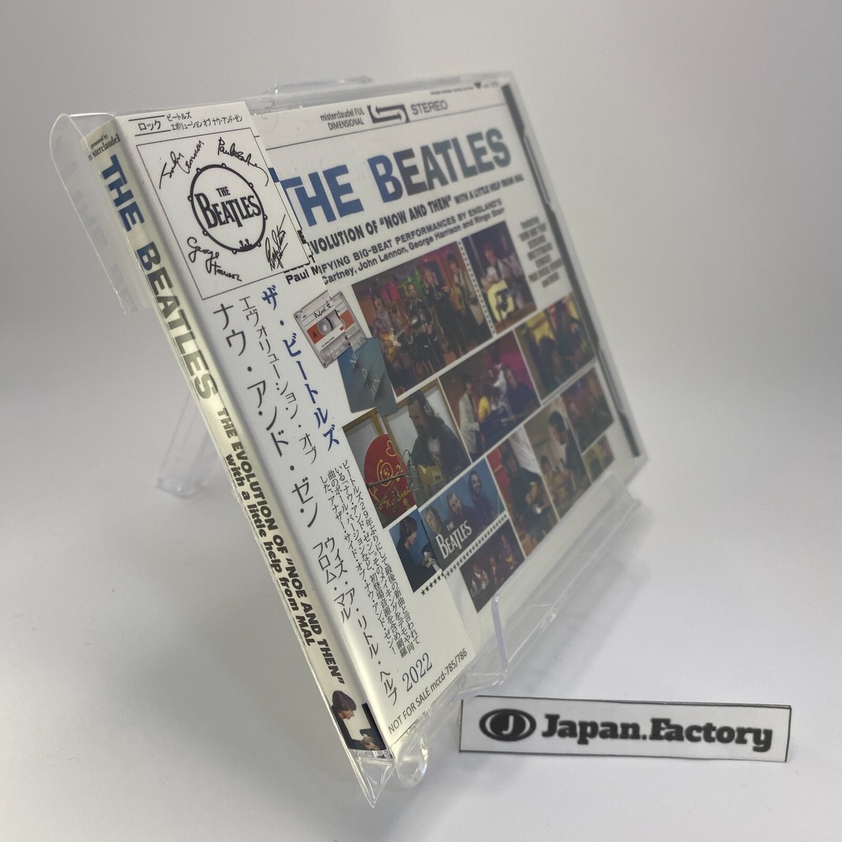 THE BEATLES EVOLUTION OF NOW AND THEN 2CD+Original OBI NEW